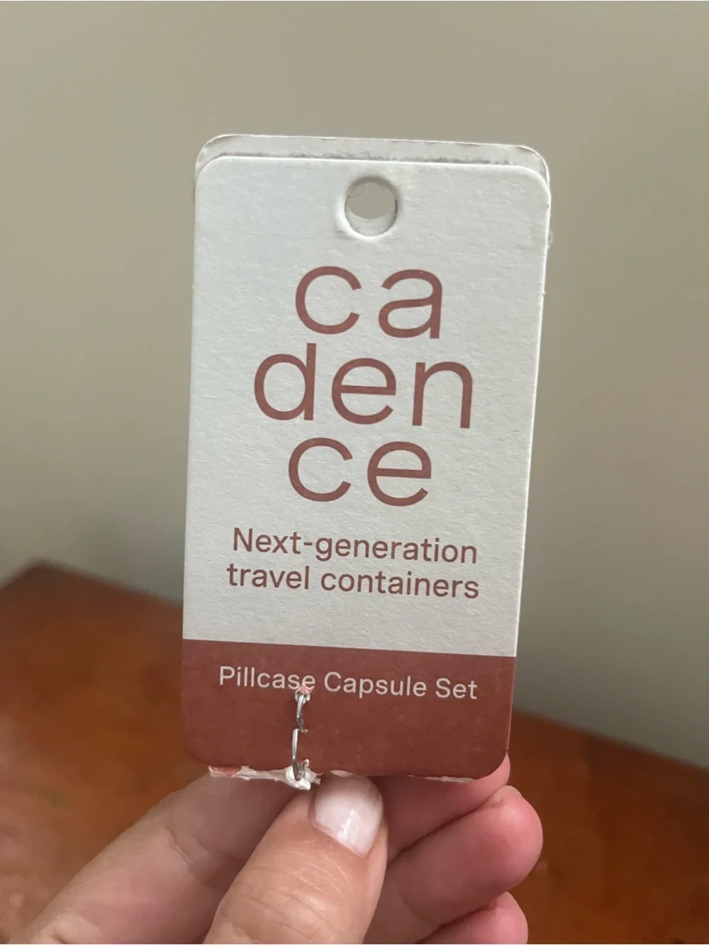 Cadence Sand Small Pill Case Set - 7 Pack